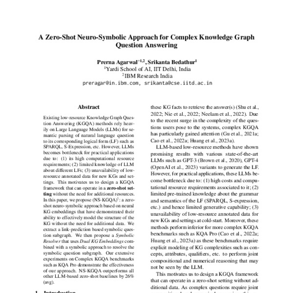 A Zero-Shot Neuro-Symbolic Approach for Complex Knowledge Graph ...