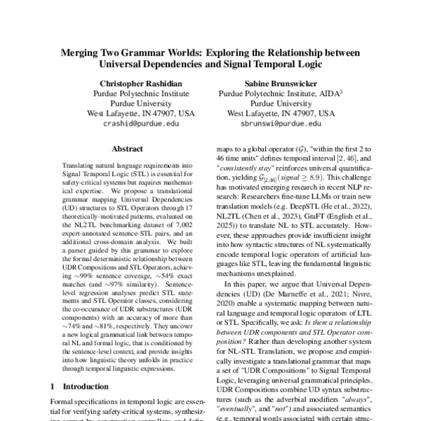 Merging Two Grammar Worlds: Exploring the Relationship between ...
