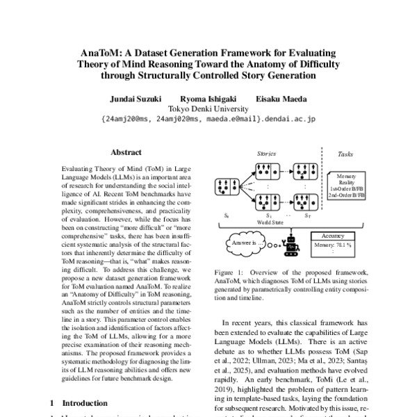 AnaToM: A Dataset Generation Framework for Evaluating Theory of Mind ...