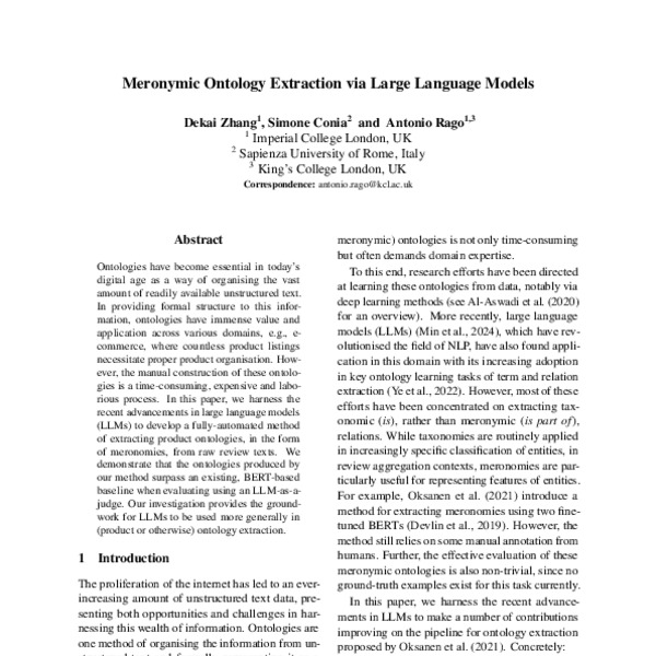 Meronymic Ontology Extraction via Large Language Models - ACL Anthology