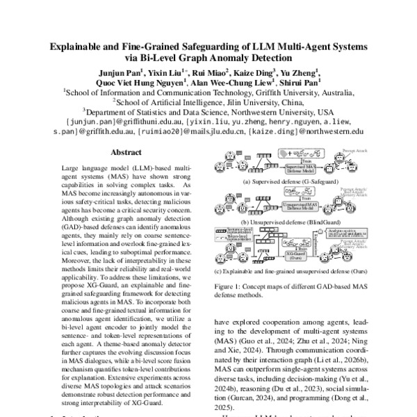 Explainable and Fine-Grained Safeguarding of LLM Multi-Agent Systems ...