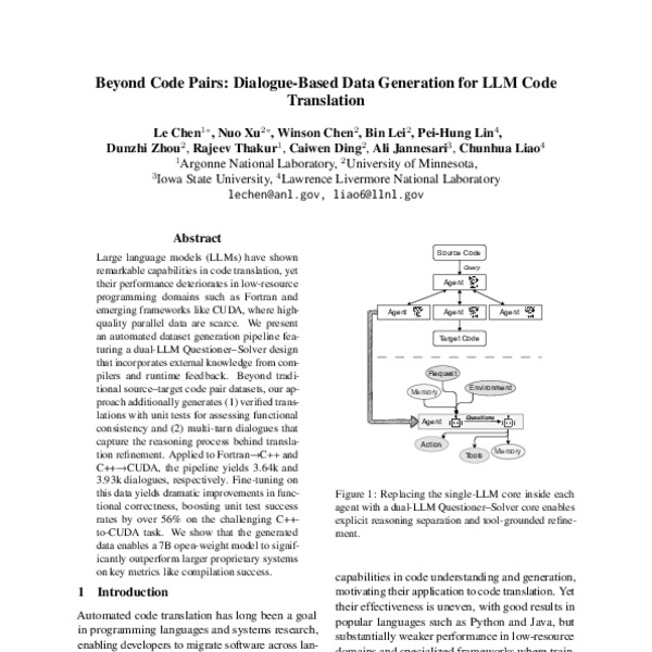 Beyond Code Pairs: Dialogue-Based Data Generation for LLM Code ...