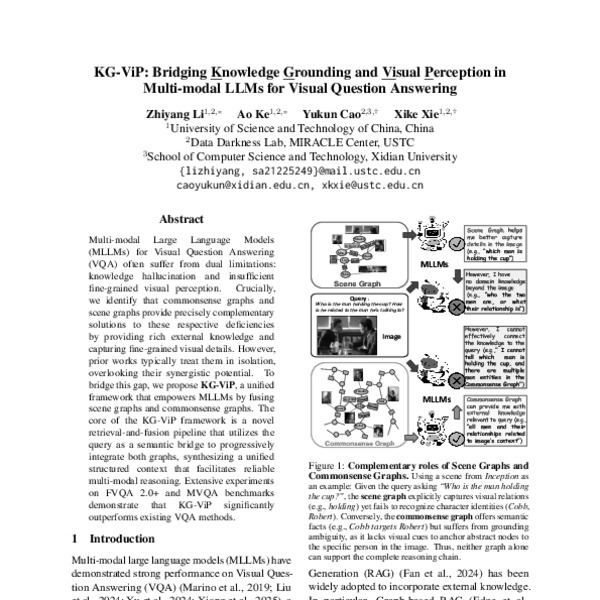 KG-ViP: Bridging Knowledge Grounding and Visual Perception in Multi ...