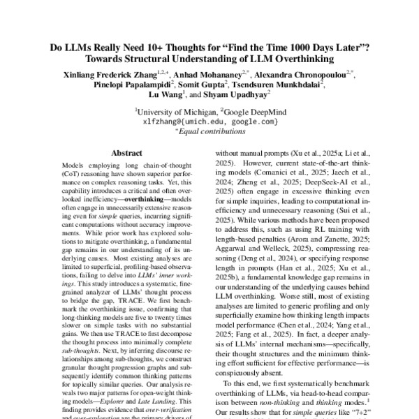 The Explorer and the Late Landing: Google DeepMind Maps Why Reasoning Models Overthink