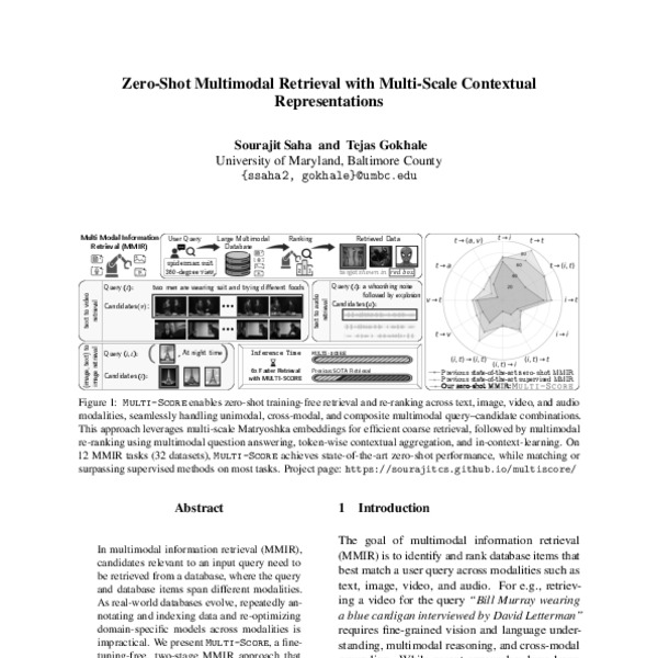 Zero-Shot Multimodal Retrieval with Multi-Scale Contextual ...