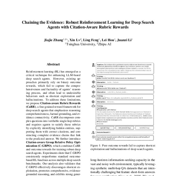 Chaining the Evidence: Robust Reinforcement Learning for Deep Search ...