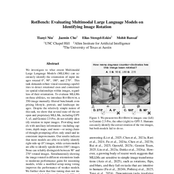RotBench: Evaluating Multi-modal Large Language Models on Identifying ...