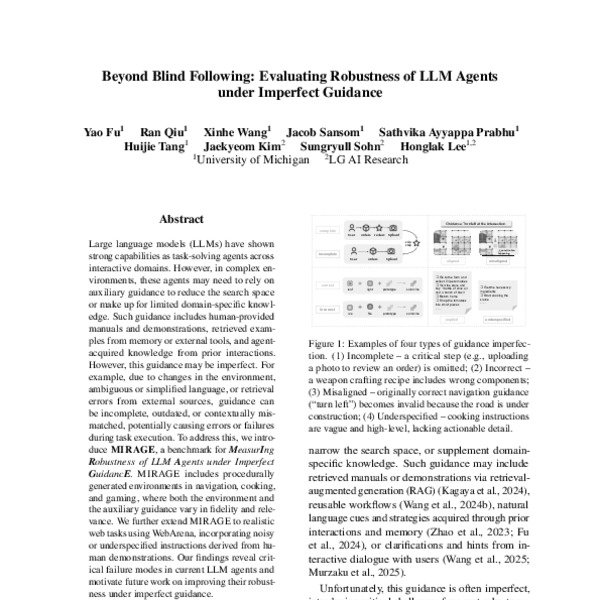 Beyond Blind Following: Evaluating Robustness of LLM Agents under ...