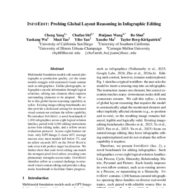 InfoEdit: Probing Global Layout Reasoning in Infographic Editing - ACL ...
