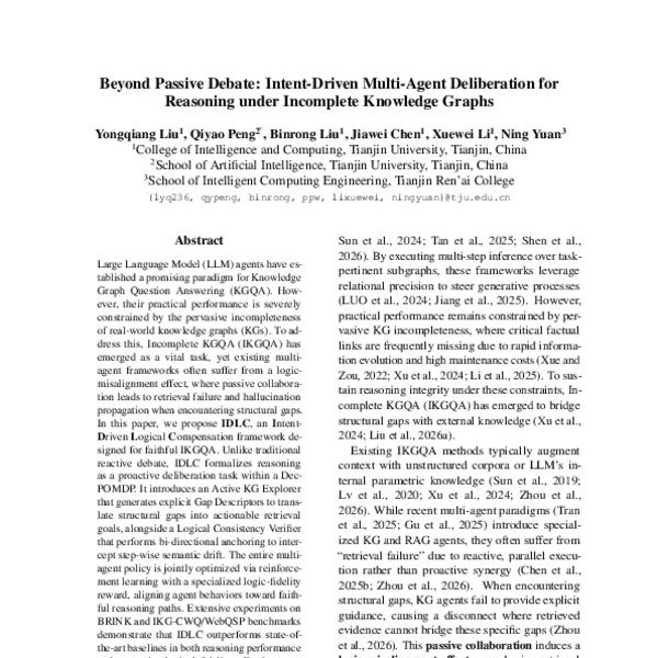 Beyond Passive Debate: Intent-Driven Multi-Agent Deliberation for ...