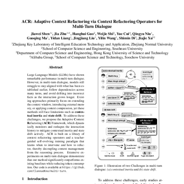 ACR: Adaptive Context Refactoring via Context Refactoring Operators for ...