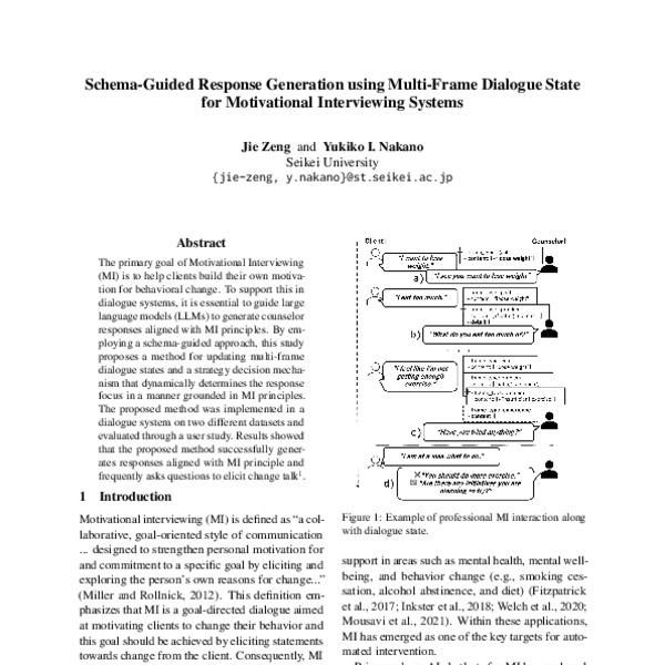 Schema-Guided Response Generation using Multi-Frame Dialogue State for ...