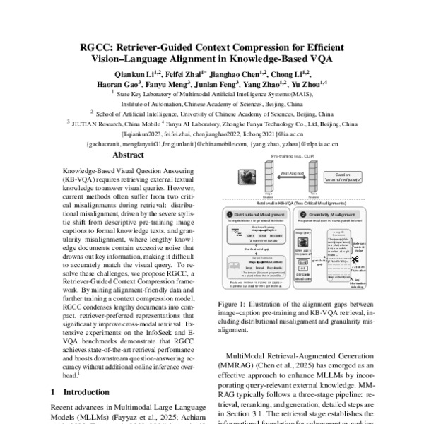RGCC: Retriever-Guided Context Compression for Efficient Vision ...