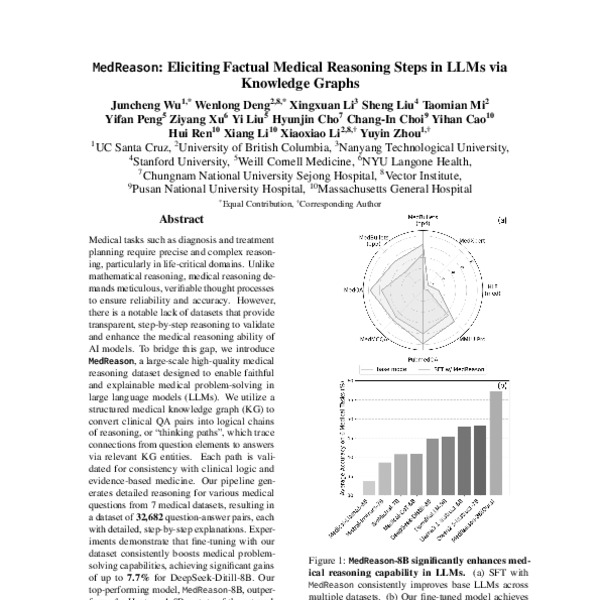 MedReason: Eliciting Factual Medical Reasoning Steps in LLMs via ...