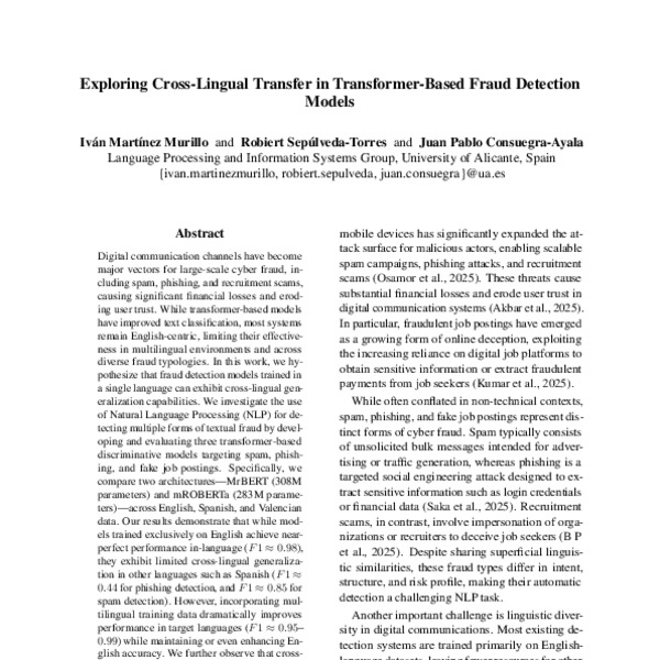 Exploring Cross-Lingual Transfer in Transformer-Based Fraud Detection Models