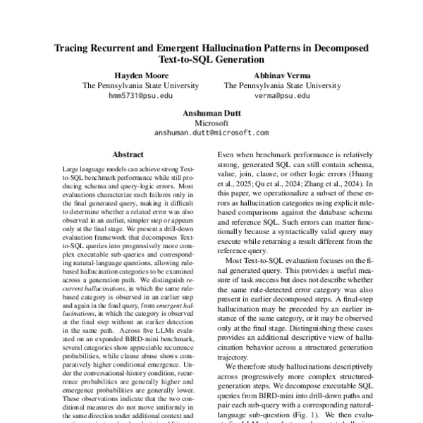 Tracing Recurrent and Emergent Hallucination Patterns in Decomposed ...
