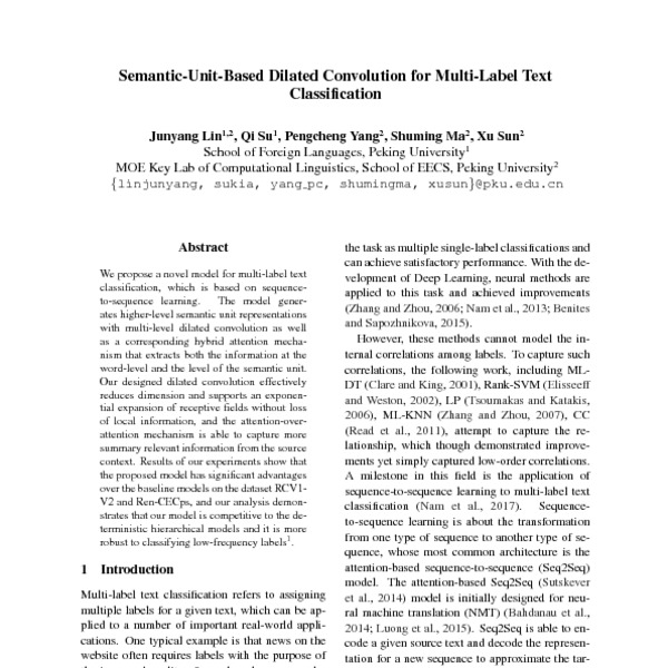 Semantic-Unit-Based Dilated Convolution for Multi-Label Text ...