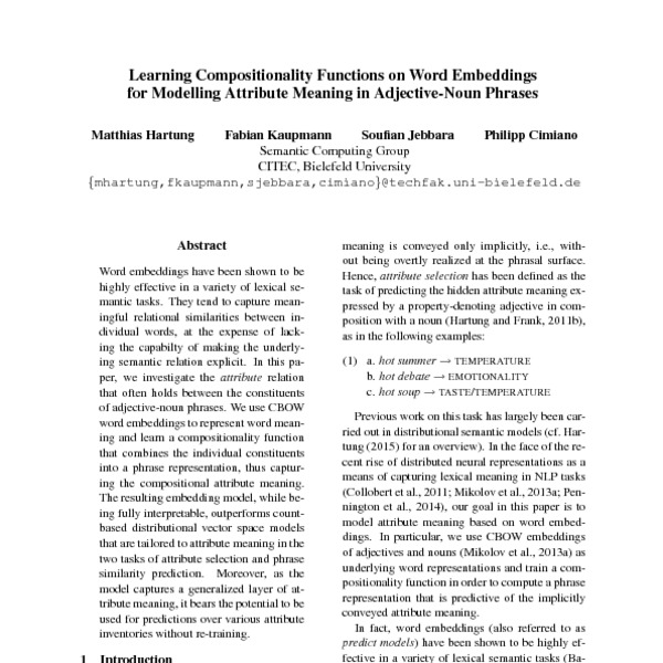 learning-compositionality-functions-on-word-embeddings-for-modelling