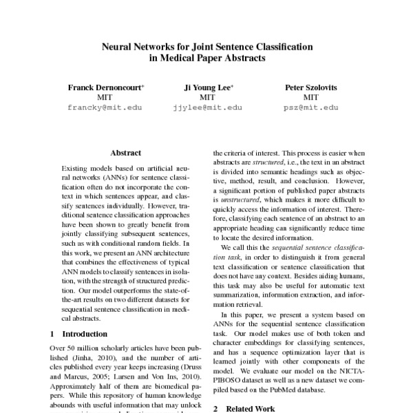 neural-networks-for-joint-sentence-classification-in-medical-paper