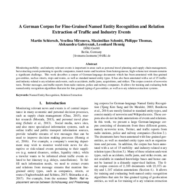 A German Corpus for Fine-Grained Named Entity Recognition and Relation ...