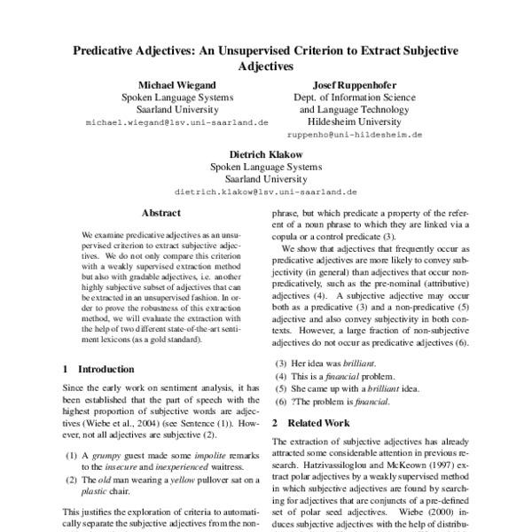 predicative-adjectives-an-unsupervised-criterion-to-extract-subjective-adjectives-acl-anthology