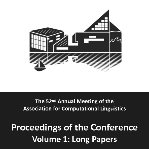 Proceedings of the 52nd Annual Meeting of the Association for