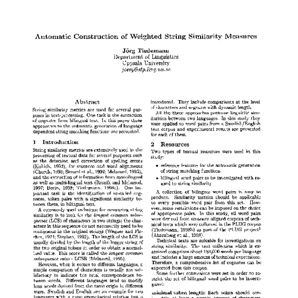 automatic-construction-of-weighted-string-similarity-measures-acl